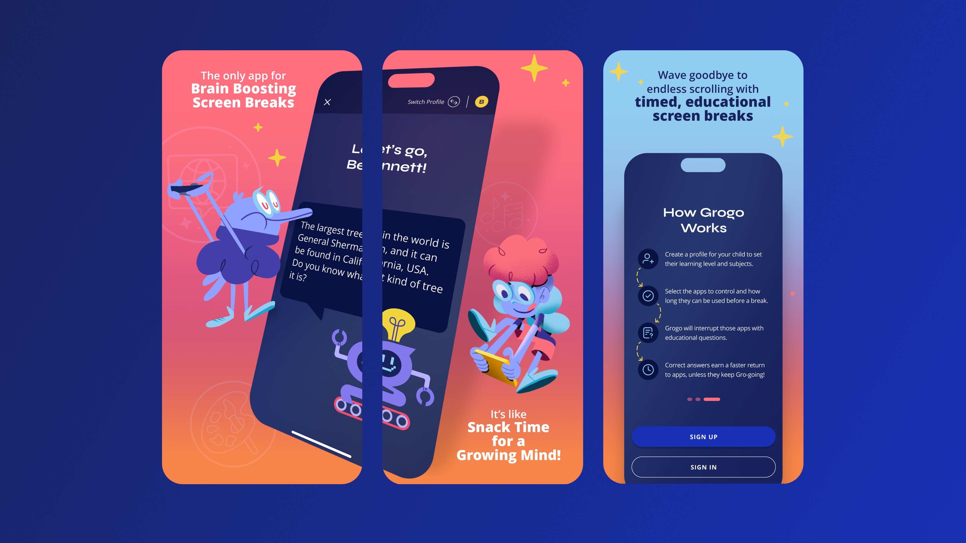 Grogo App Screenshots